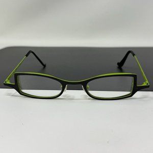 Anne et Valentin B 40 TILT Eyeglasses Frames Green Rectangular